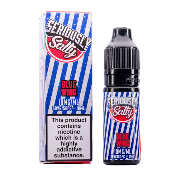 Blue Wing Nic Salt E-Liquid by Seriously Soda