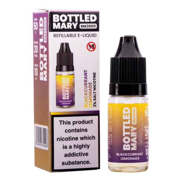 Bottled Mary Blackcurrant Lemonade Nic Salt E-Liquid