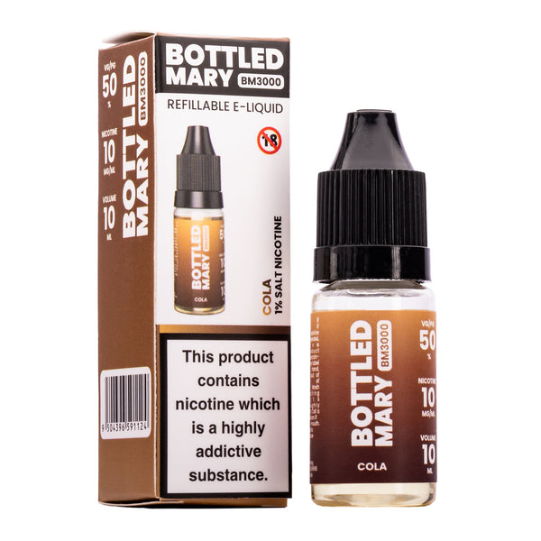 Bottled Mary Cola Flavour Nic Salt E-Liquid 10ml