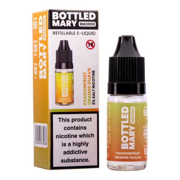 Bottled Mary Passion Fruit Orange Guava Nic Salt E-Liquid