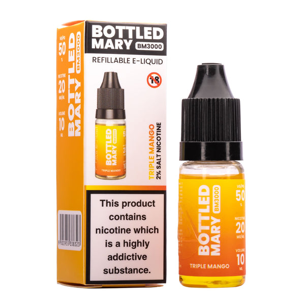 Bottled Mary Triple Mango Flavour Nic Salt E-Liquid 10ml