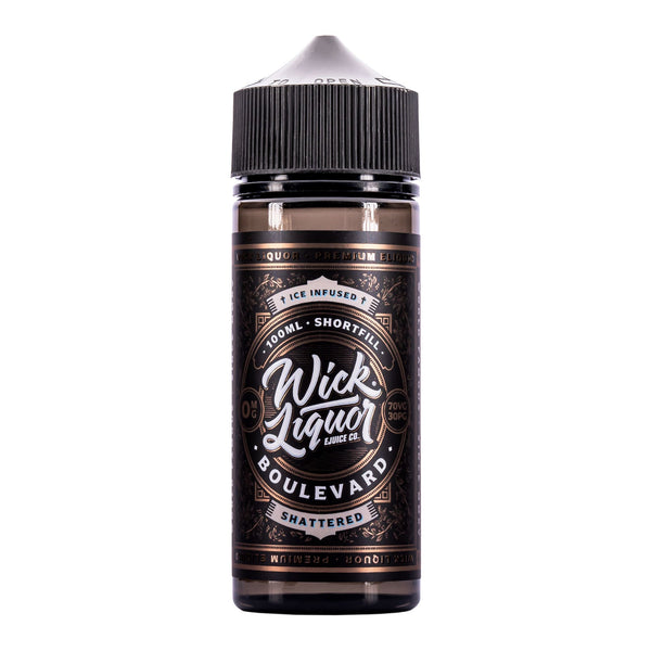 Boulevard Shattered 100ml Shortfill E-Liquid by Wick Liquor