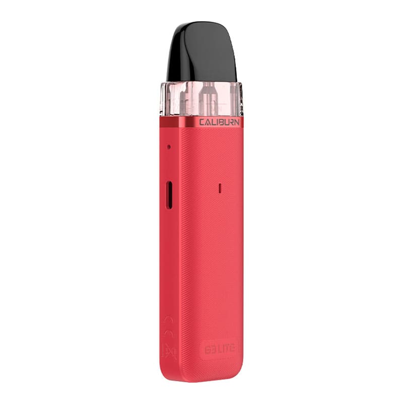 Chili Red Caliburn G3 Lite Pod Vape Kit.