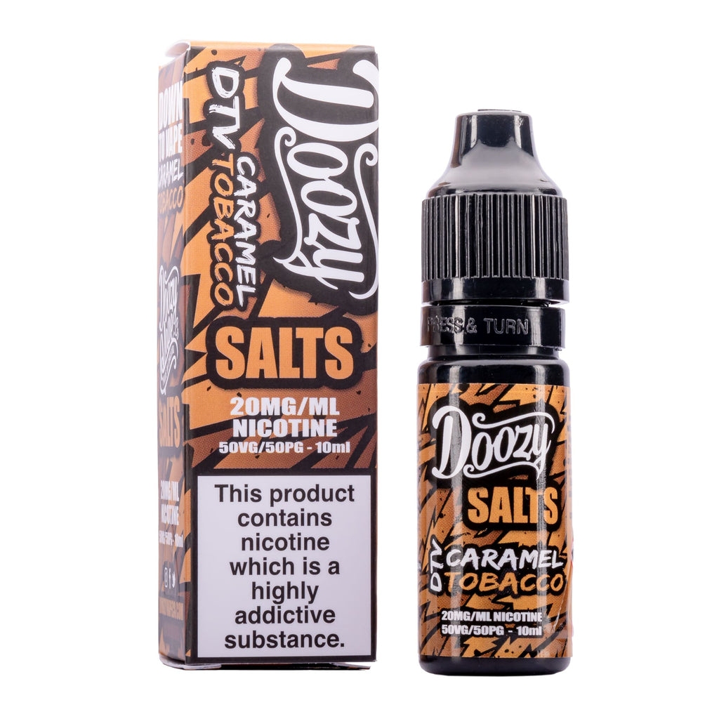 Caramel Tobacco Nic Salt E Liquid Salts