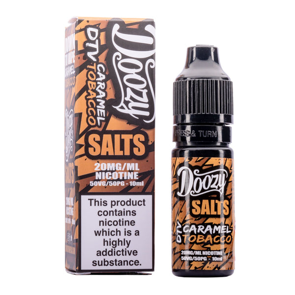 Caramel Tobacco Nic Salt E-Liquid by Doozy Vape