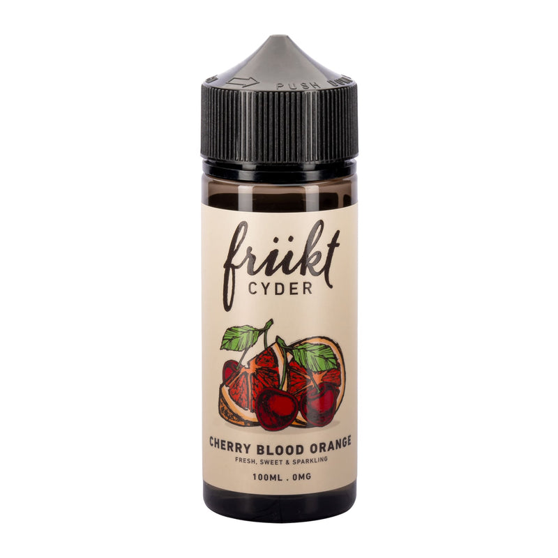 Cherry Blood Orange 100ml Shortfill by Frukt Cyder.
