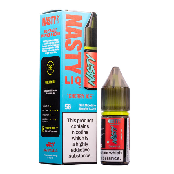 Nastyliq Cherry Ice 10ml Nic Salt E-Liquid