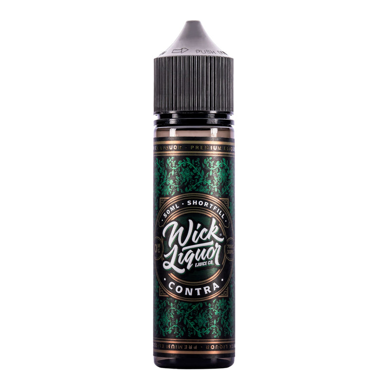 Contra 50ml Shortfill E-Liquid by Wick Liquor