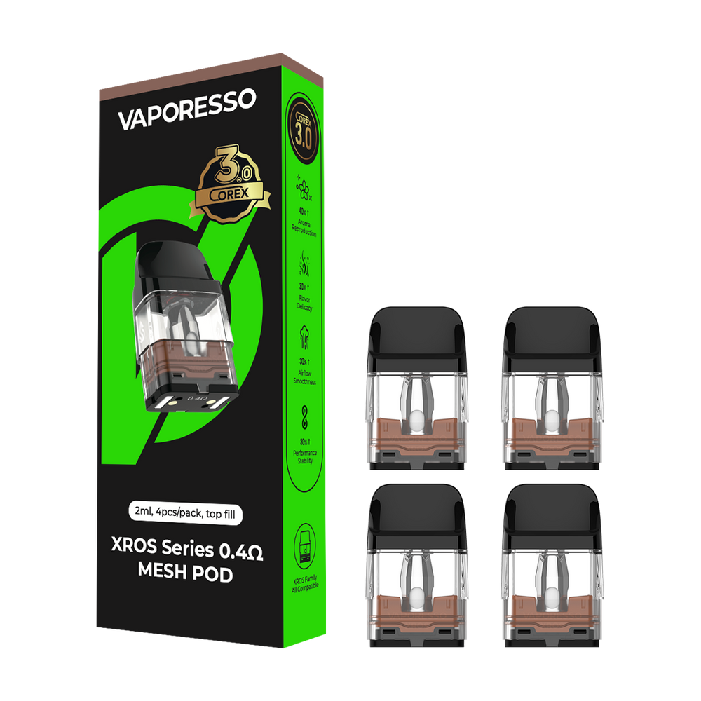 Vaporesso Xros Corex 3.0 Pods - 2ml Replacement Pods Royal Flush Vape Vaporesso Xros Corex 3.0 Pods - 2ml Replacement Pods Royal Flush Vape
