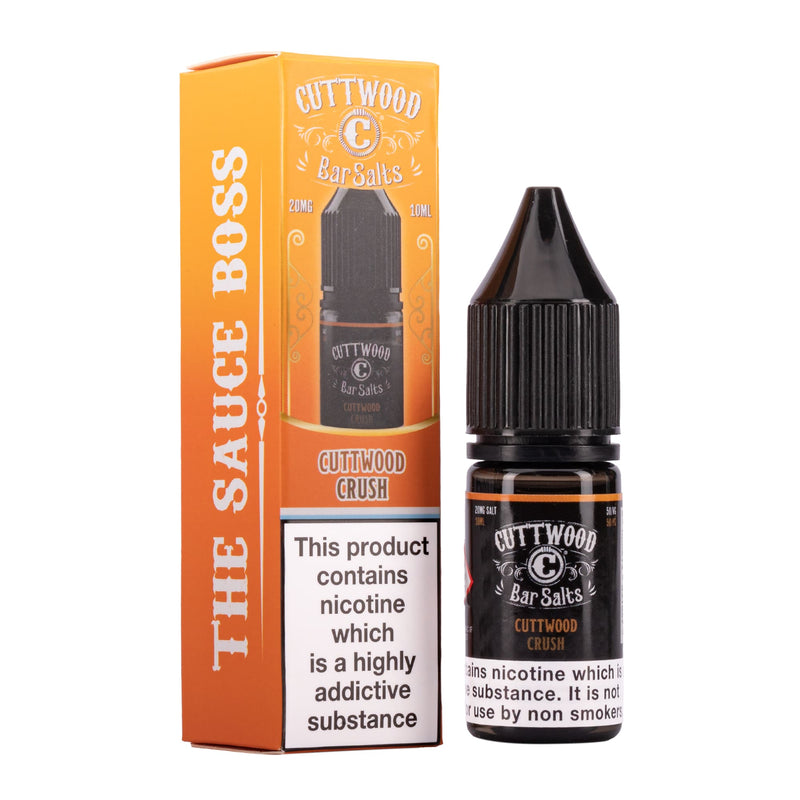 Cuttwood Crush nicotine salt e-liquid.