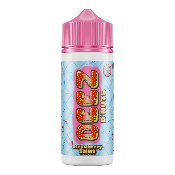 Deez D'Nuts Strawberry Jam 100ml Shortfill E-Liquid