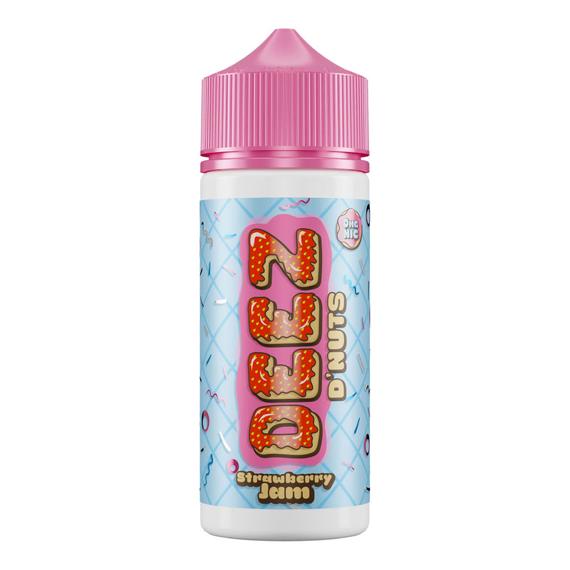 Deez D'Nuts Strawberry Jam 100ml Shortfill E-Liquid