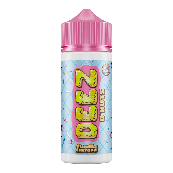 Deez D'Nuts Vanilla Custard 100ml Shortfill E-Liquid