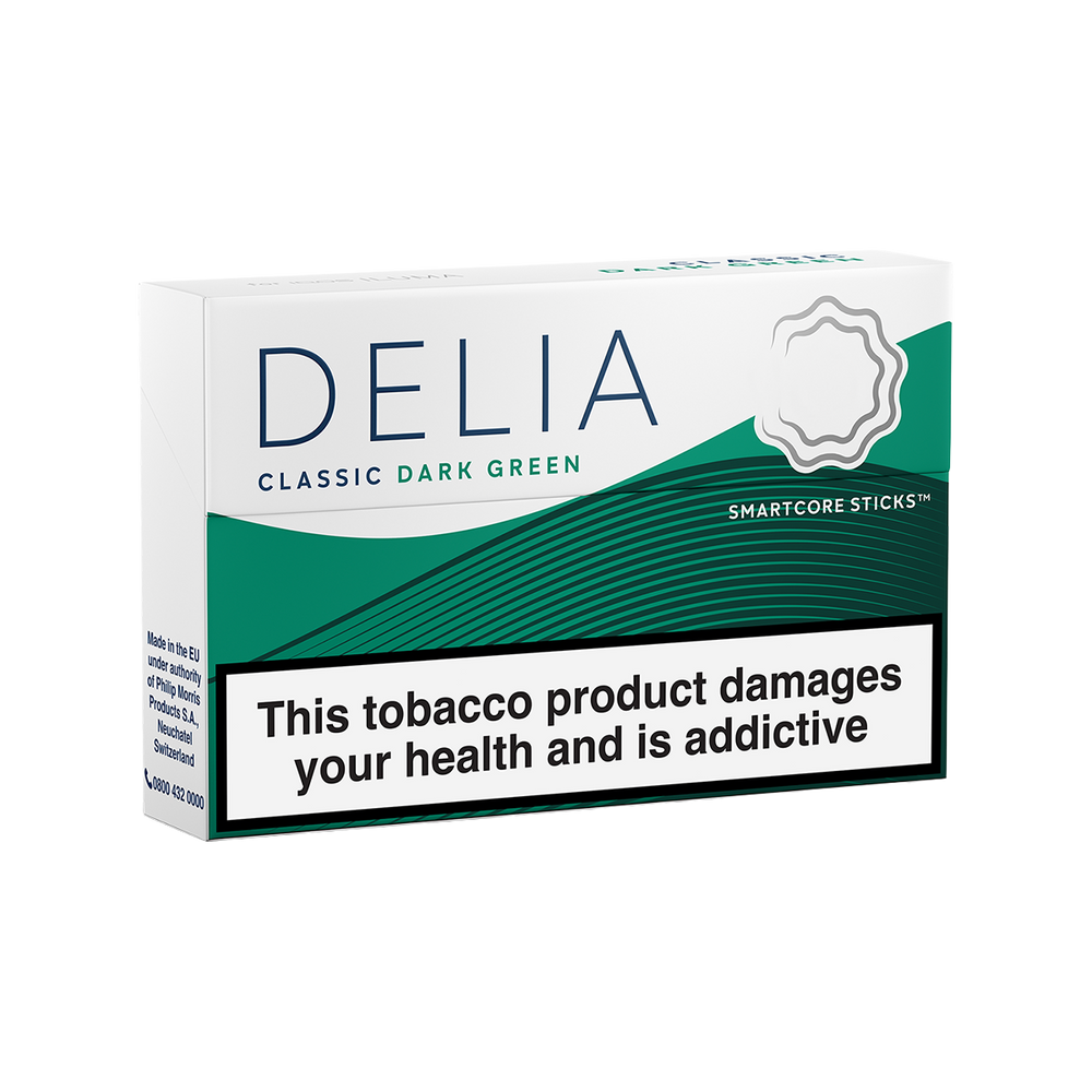 delia tobacco sticks classic dark green