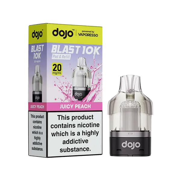dojo blast 10k refill juicy peach