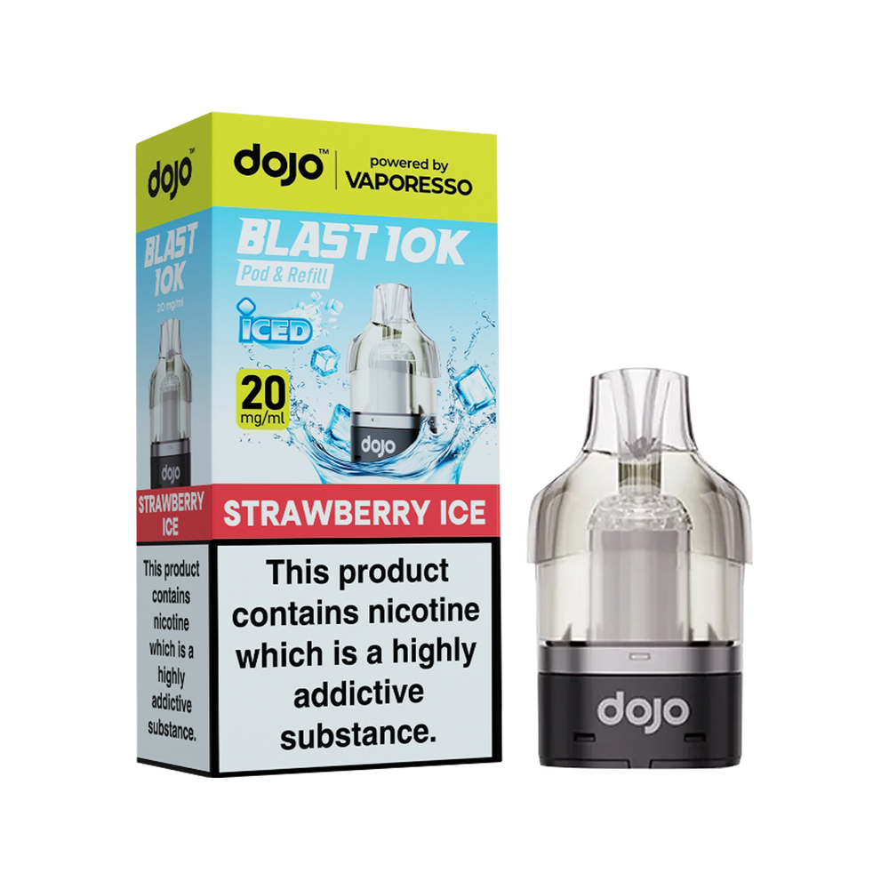 dojo blast 10k refill strawberry ice