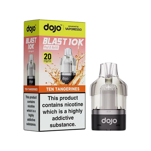 dojo blast 10k refill ten tangerines