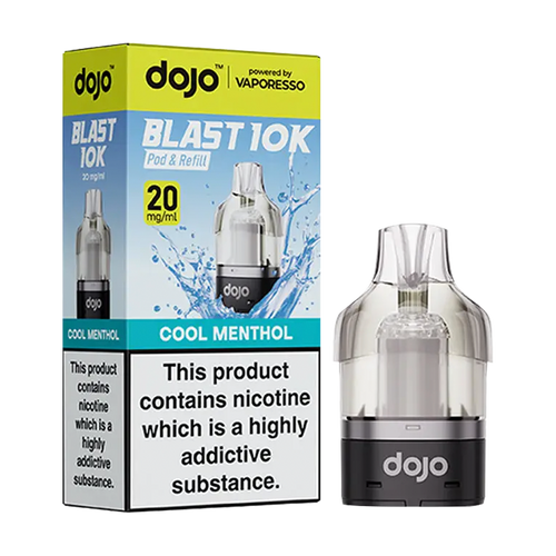 dojo blast 10k refill cool menthol