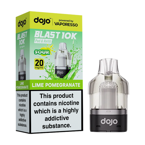 dojo blast 10k refill lime pomegranate