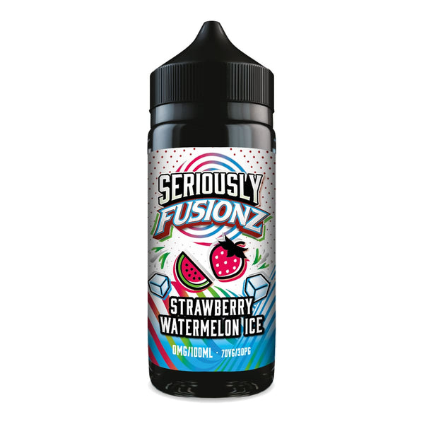 Doozy Vape Seriously Fusionz 100ml Shortfill - Strawberry Watermelon Ice Flavour