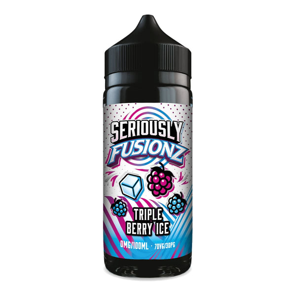 Doozy Vape Seriously Fusionz 100ml Shortfill - Triple Berry Ice Flavour