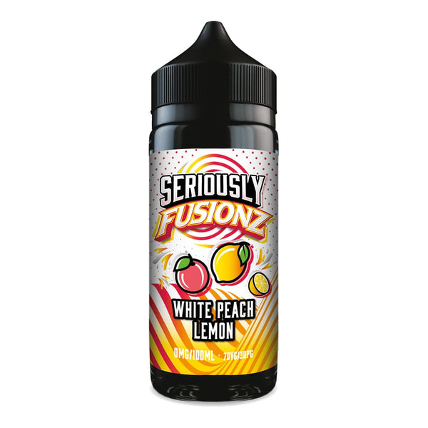 Doozy Vape Seriously Fusionz 100ml Shortfill - White Peach Lemon Flavour