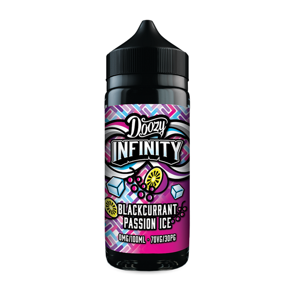 Blackcurrant Passion Ice 70/30 100ml by Doozy Infinity