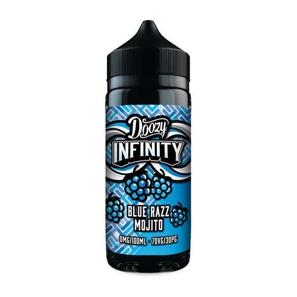 Blue Razz Mojito 70/30 100ml by Doozy Infinity