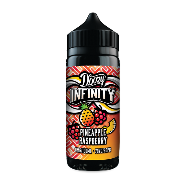 Pineapple Raspberry 70/30 100ml by Doozy Infinity