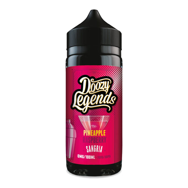 Doozy Legends Pineapple Raspberry Sangria 100ml Shortfill E-Liquid