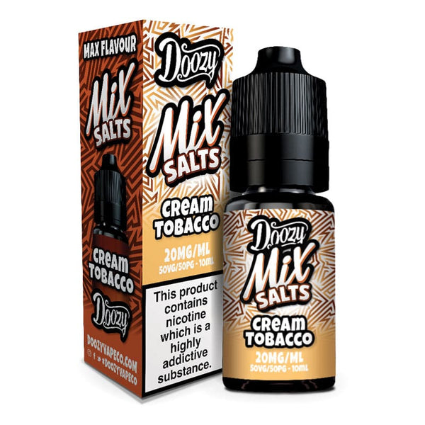 Doozy Mix Salt Cream Tobacco Nic Salt E-Liquid