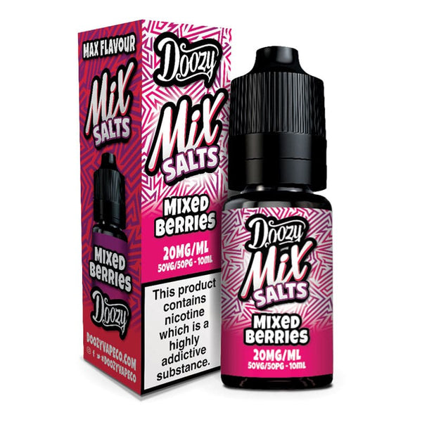 Doozy Mix Salt Mixed Berries Nic Salt E-Liquid