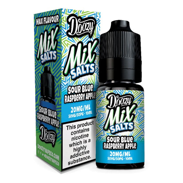 Doozy Mix Salt Sour Blue Raspberry Apple Nic Salt E-Liquid