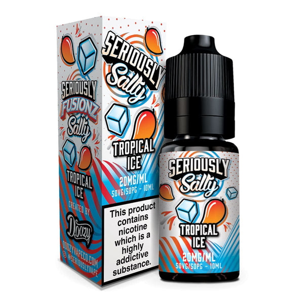 Doozy Vape Seriously Salty Fusionz Nic Salt - Tropical Ice Flavour