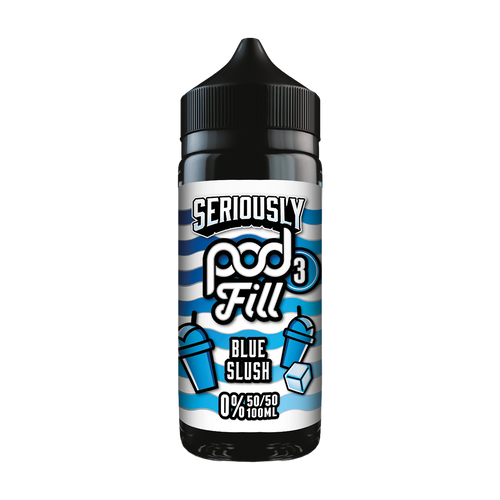 doozy 100ml seriously pod fill 3 blue slush