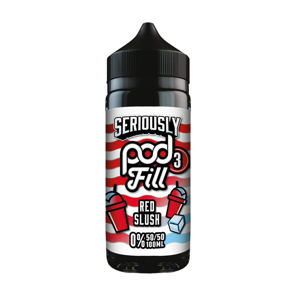 doozy 100ml seriously pod fill 3 red slush