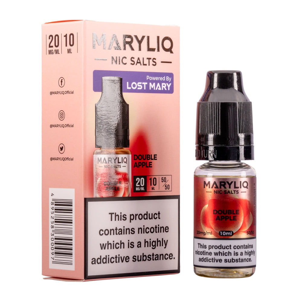 Double Apple Nic Salt E-Liquid by Maryliq