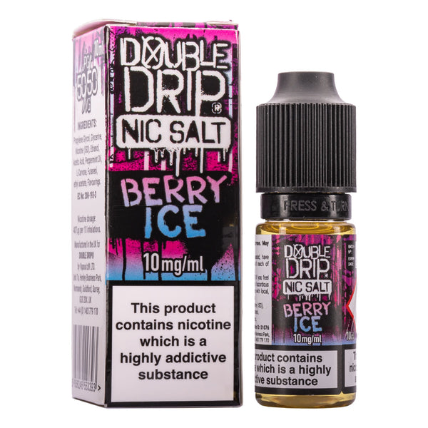 Double Drop Berry Ice Nic Salt E-Liquid