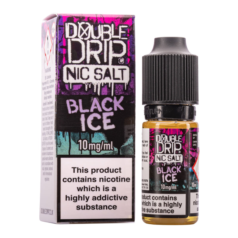 Double Drip Black Ice Nic Salt E-Liquid