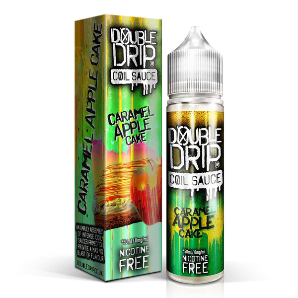 Double Drip Coil Sauce, Caramel Apple Cake 50ml Shortfill