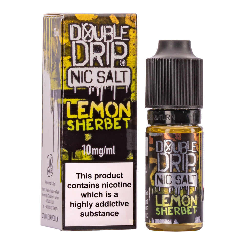Double Drip Lemon Sherbet Nic Salt E-Liquid