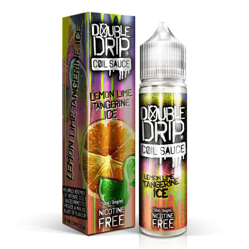 Double Drip Coil Sauce, Lemon Tangerine Ice 50ml Shortfill