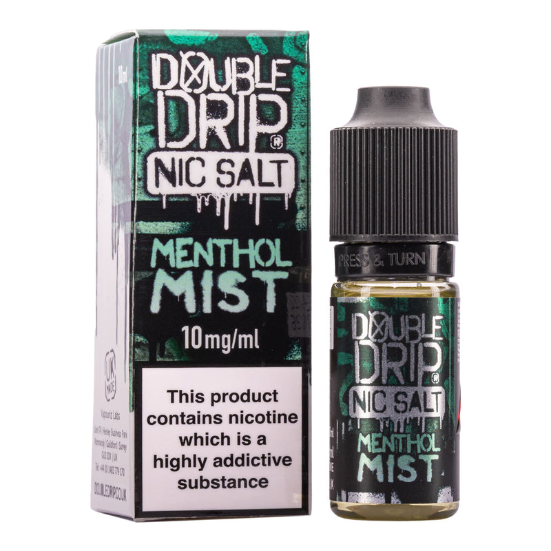 Double Drip Menthol Mist Nic Salt E-Liquid