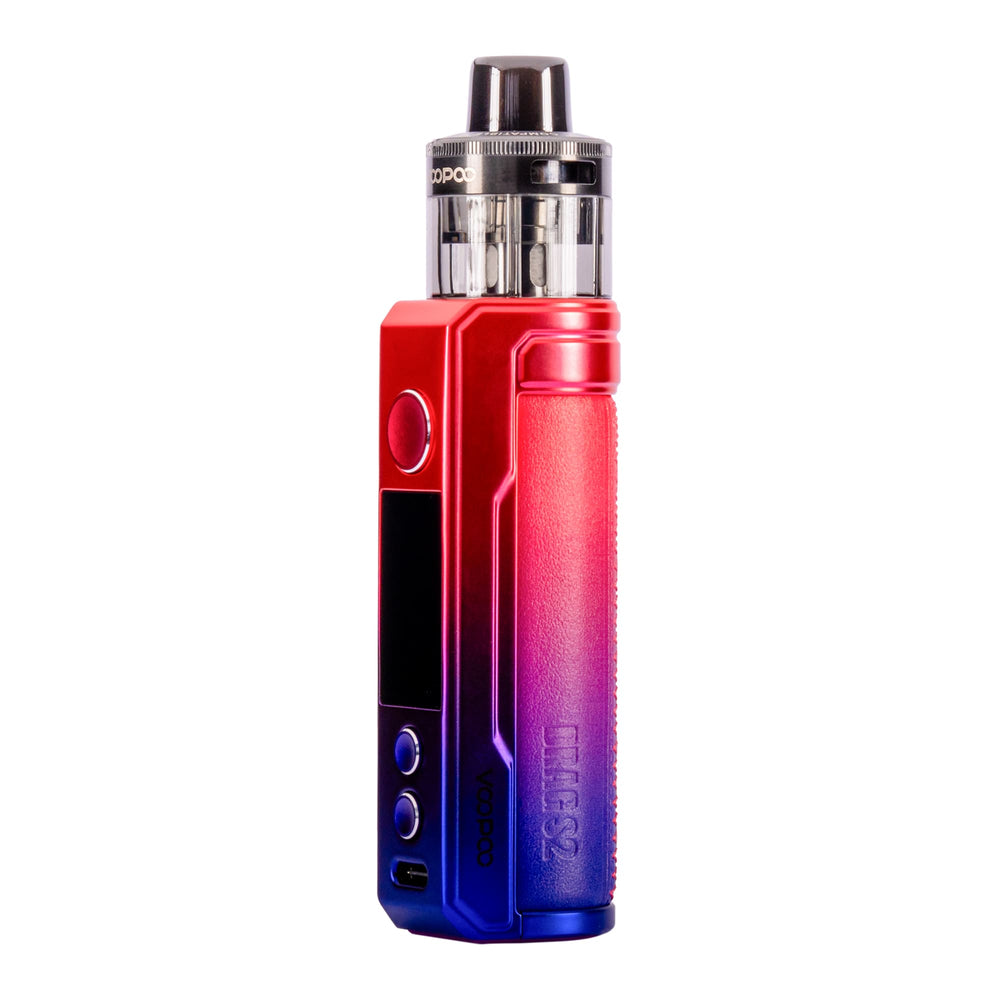 Modern Red Voopoo Drag S2 Vape Kit - Front Image