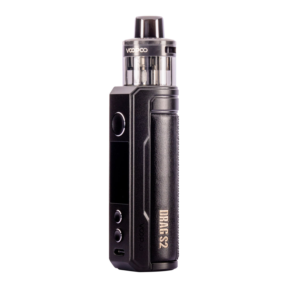 Spray Black Voopoo Drag S2 Vape Kit - Front Image