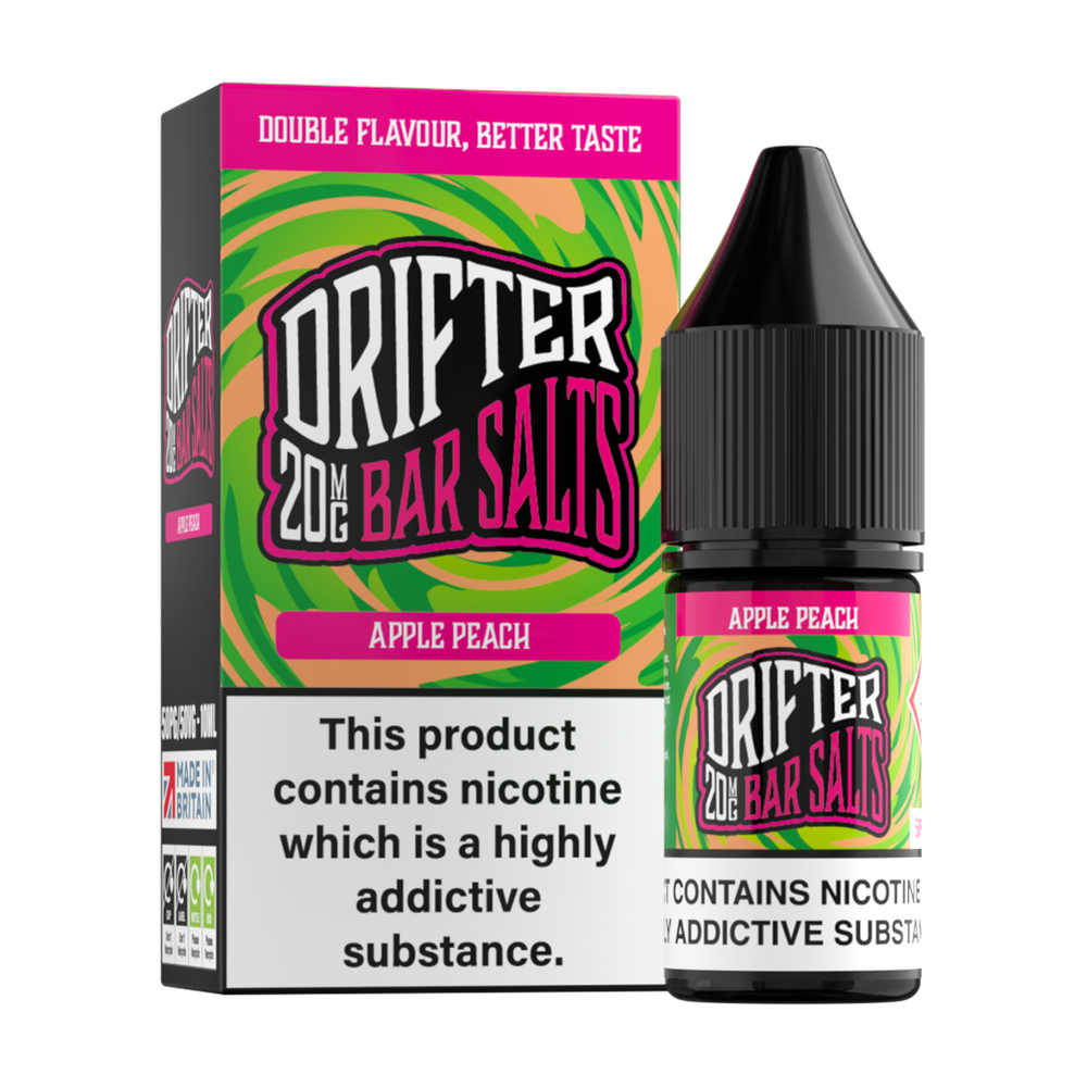 Apple Peach Nic Salt by Drifter Bar Salts 10ml