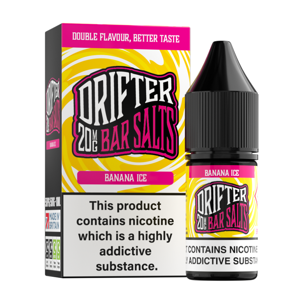 Banana Ice Nic Salt by Drifter Bar Salts 10ml