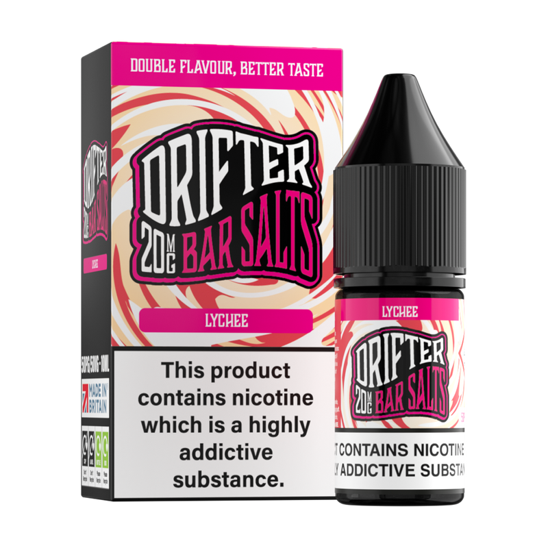 Lychee Nic Salt by Drifter Bar Salts 10ml