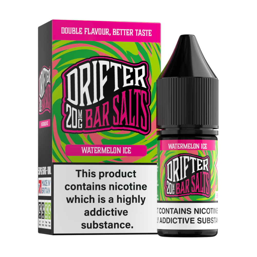 Watermelon Ice Nic Salt by Drifter Bar Salts 10ml