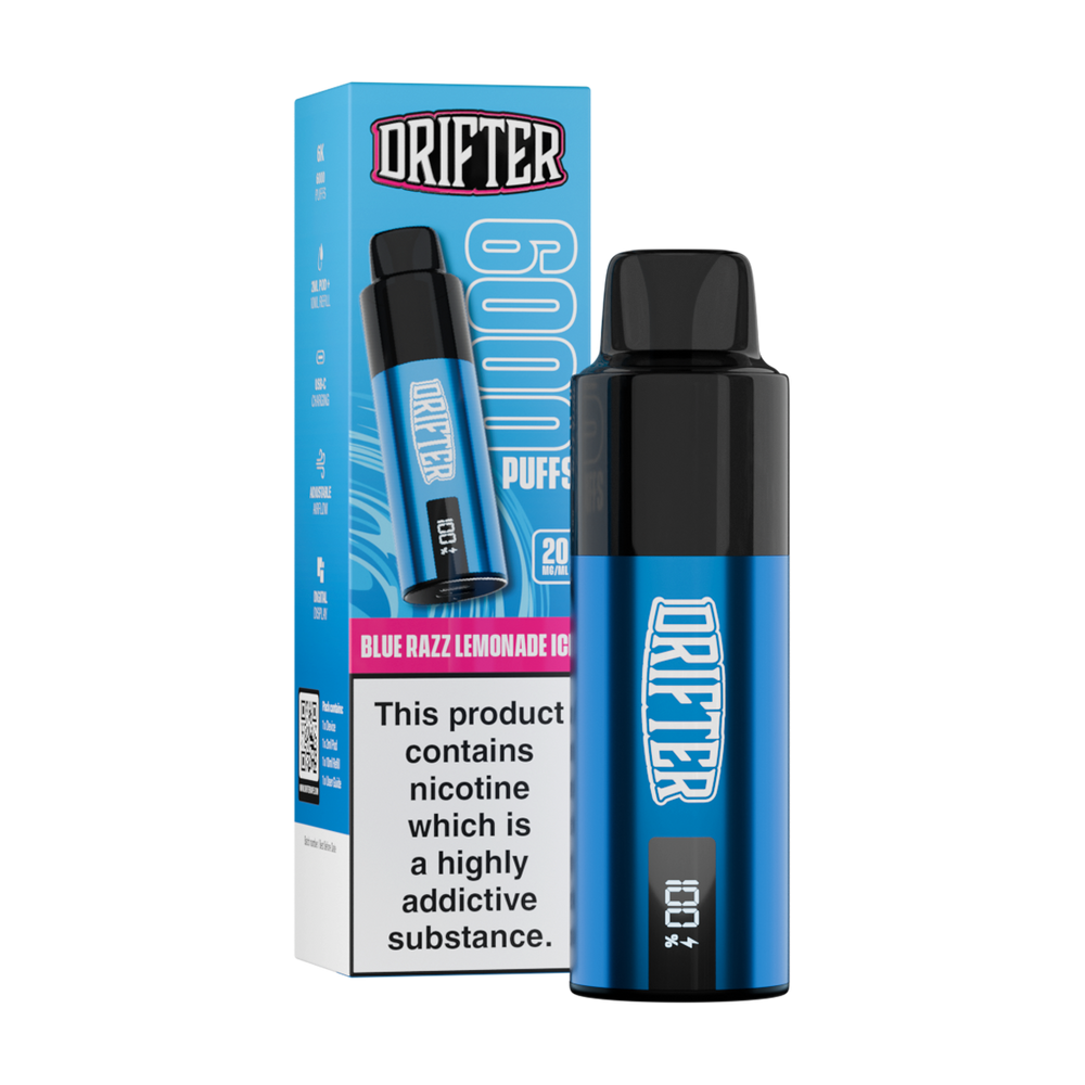 drifter 6k kit blue razz lemonade ice